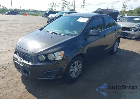2016 Chevrolet Sonic Lt Auto из США, поврежденный, VIN 1G1JC5SH3G4139644